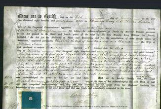 Deed by Married Women - Elizabeth Harrison and Charlotte Nixon-Original Ancestry