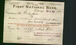Bank Letterhead - First National Bank