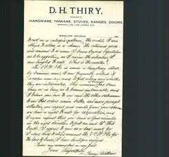 Letterhead - D.H. Thiry