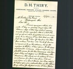 Letterhead - D.H. Thiry