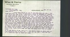 Letterhead - Wise & Varns