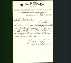 Business Letterhead - R. M. Neiman