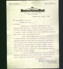 Letterhead - The Bankers National Bank