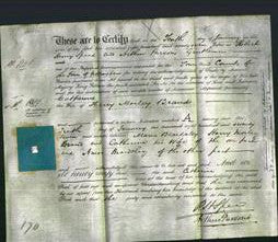 Deed by Married Women - Catherine Brand-Original Ancestry