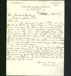 Letterhead - VanCamp Glass Company