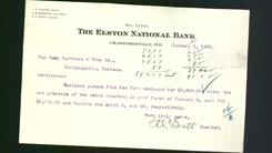 Letterhead - The Elston National Bank