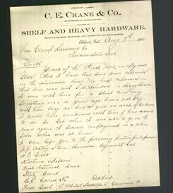 Letterhead - C.E. Crane & Co.
