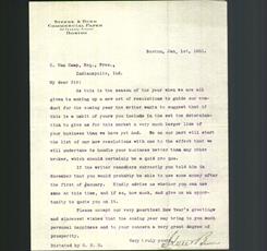 Letterhead - Steere & Burr, Commercial Paper