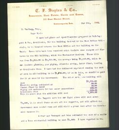 Letterhead - C.F. Sayles & Co.