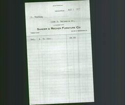 Statement - Sander & Recker Furniture Co.