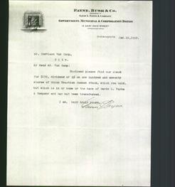 Letterhead - Payne, Bush, & Co.