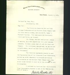 Letterhead - Kean, Van Cortlandt & Co.