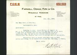 Letterhead - Farwell, Ozmun, Kirk, & Co.