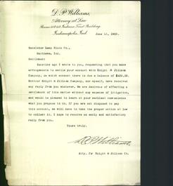 Letterhead - D.P. Williams