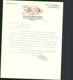 Letterhead - Glass Brokers