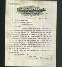 Letterhead - Barker, Rose & Clinton Co.