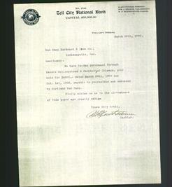 Letterhead - Tell City National Bank