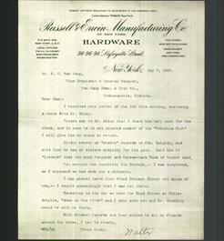 Letterhead - Russell & Erwin Manufacturing Co.