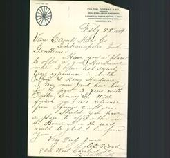 Letterhead - Fulton, Conway & Co.