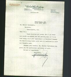 Letterhead - The Wabash Clay Company