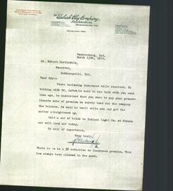 Letterhead - The Wabash Clay Company