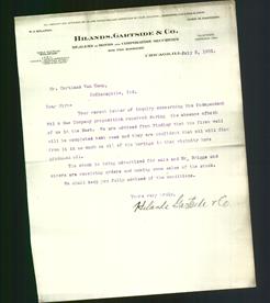 Letterhead - Hilands, Gartside & Co.