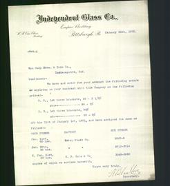 Letterhead - Independent Glass Co.