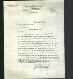 Letterhead - The Wabash Clay Company