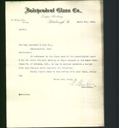 Letterhead - Independent Glass Co.