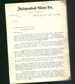 Letterhead - Independent Glass Co.