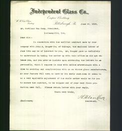 Letterhead - Independent Glass Co.