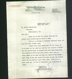 Letterhead - The Wabash Clay Company