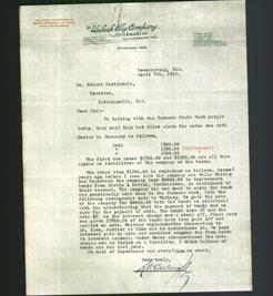 Letterhead - The Wabash Clay Company