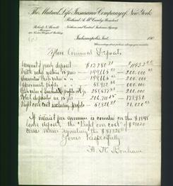 Letterhead - The Mutual Life Insurance Company of New York