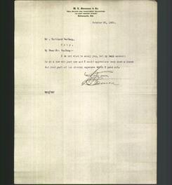 Letterhead - W.E. Stevenson & Co.