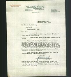 Letterhead - The Wabash Clay Company