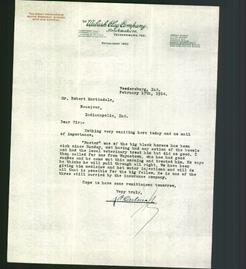 Letterhead - The Wabash Clay Company