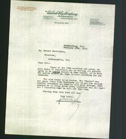 Letterhead - The Wabash Clay Company