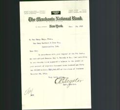 Letterhead - The Merchants National Bank