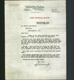 Letterhead - The Wabash Clay Company