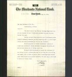 Letterhead - The Merchants National Bank