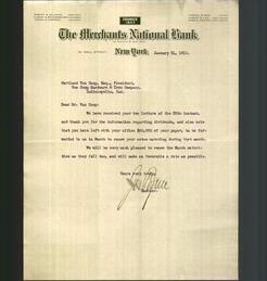 Letterhead - The Merchants National Bank
