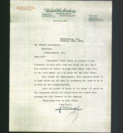 Letterhead - The Wabash Clay Company