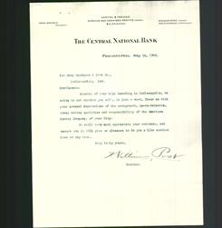 Letterhead - The Central National Bank
