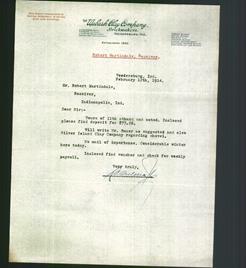 Letterhead - The Wabash Clay Company