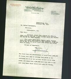 Letterhead - The Wabash Clay Company