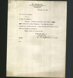 Letterhead - W.E. Stevenson & Co.