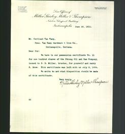 Letterhead - Law Offices of Miller Shirley Miller & Thompson