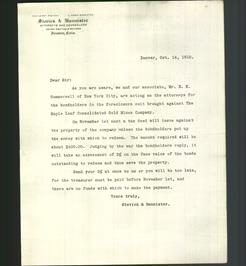 Letterhead - Stevick & Bannister, Attorneys and Counselors