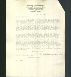 Letterhead - Edward K. Sumerwell